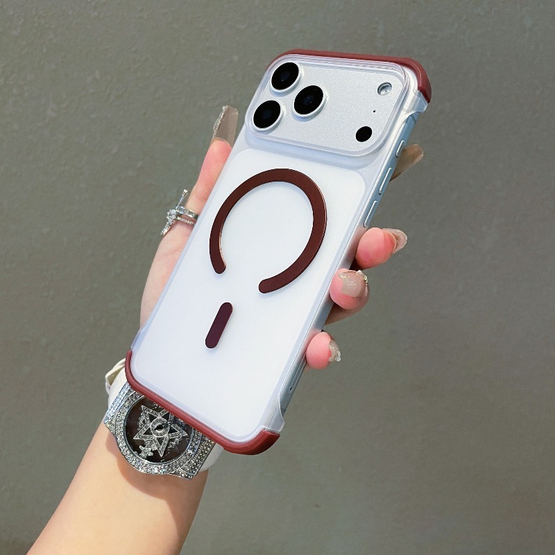 Ultra Thin Frameless Phone Cover - Magsafe Uyumlu iPhone 18 Pro Max