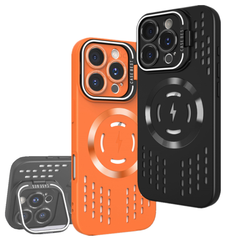 Heat Dissipation Mesh Breathable Case - Soğutma Isı Dağılımı Manyetik Kılıf Magsafe