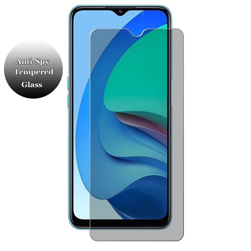 Anti Spy Privacy Glass Case - Anti-casus Temperli Cam Kılıf Motorola Moto