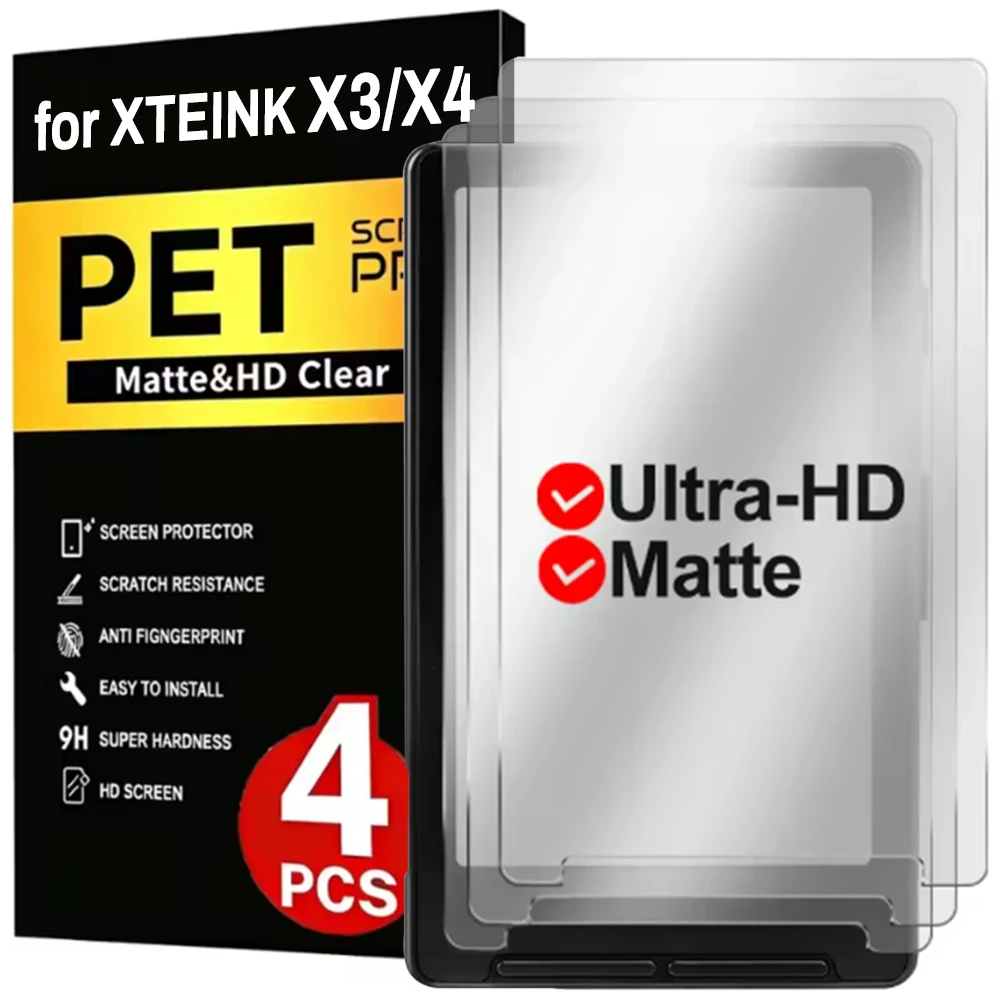 Matte Anti Glare Screen Protector - 1-4 adet Yumuşak PET Tam Kapak