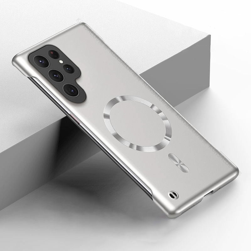 Ultra Thin Frameless Phone Cover - İnce Çerçevesiz Manyetik Telefon Kılıfı Magsafe