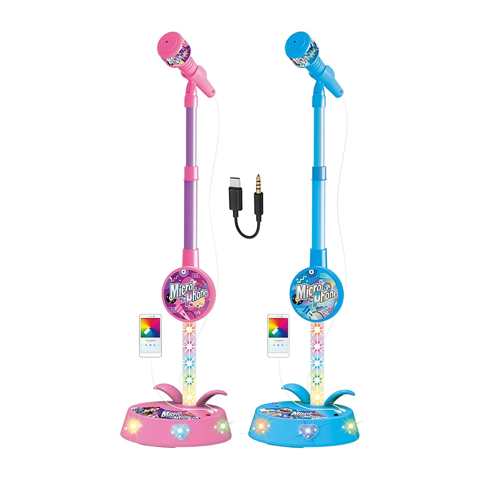 Phone Stands - Çocuklar için Standlı Mikrofon, Kablosuz, Ayarlanabilir