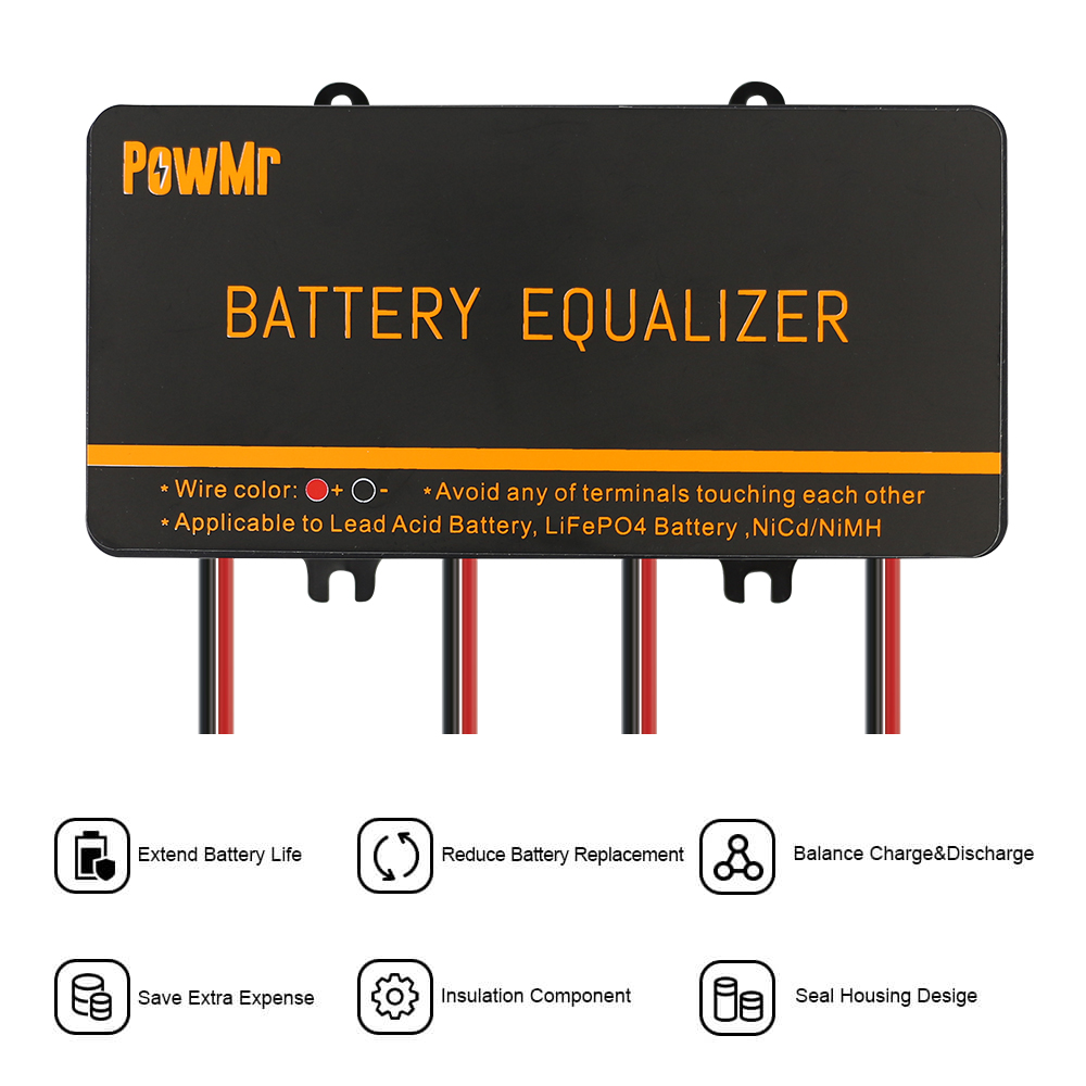 PowMr ABD 24V 48V Akü Dengeley - Power Banks incelemesi ve fiyatı