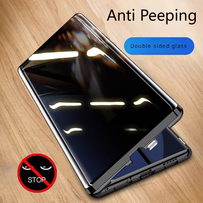 Metal Telefon Kılıfı Çift tara - Anti Spy Privacy Glass Case incelemesi ve fiyatı