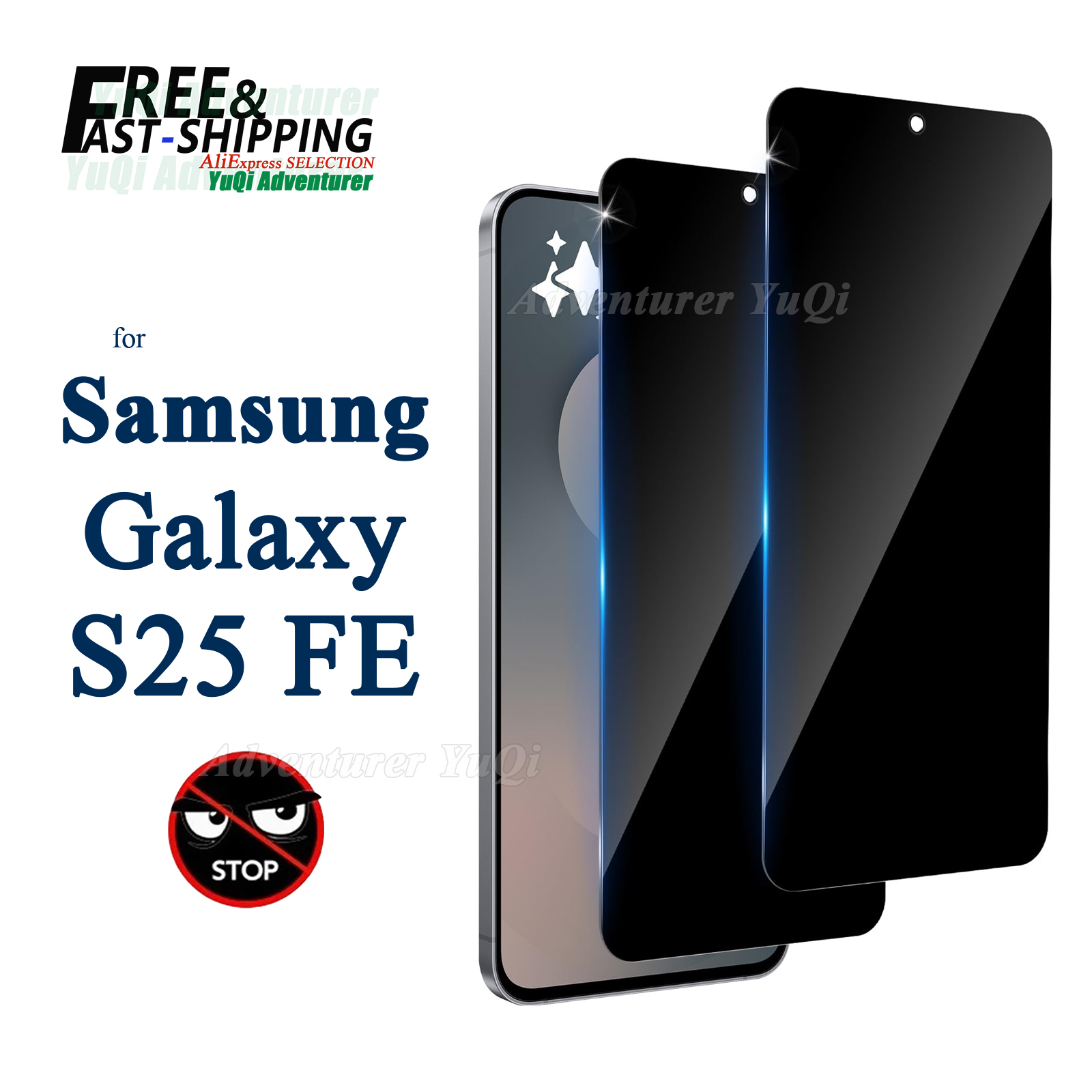 Samsung Galaxy S25 FE Fans Edi - Anti Spy Privacy Glass Case incelemesi ve fiyatı