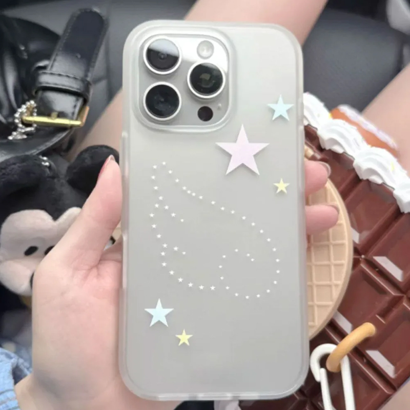 Basit Melek Beyazı Puantiyeli  - Clear Shockproof Bumper Case incelemesi ve fiyatı