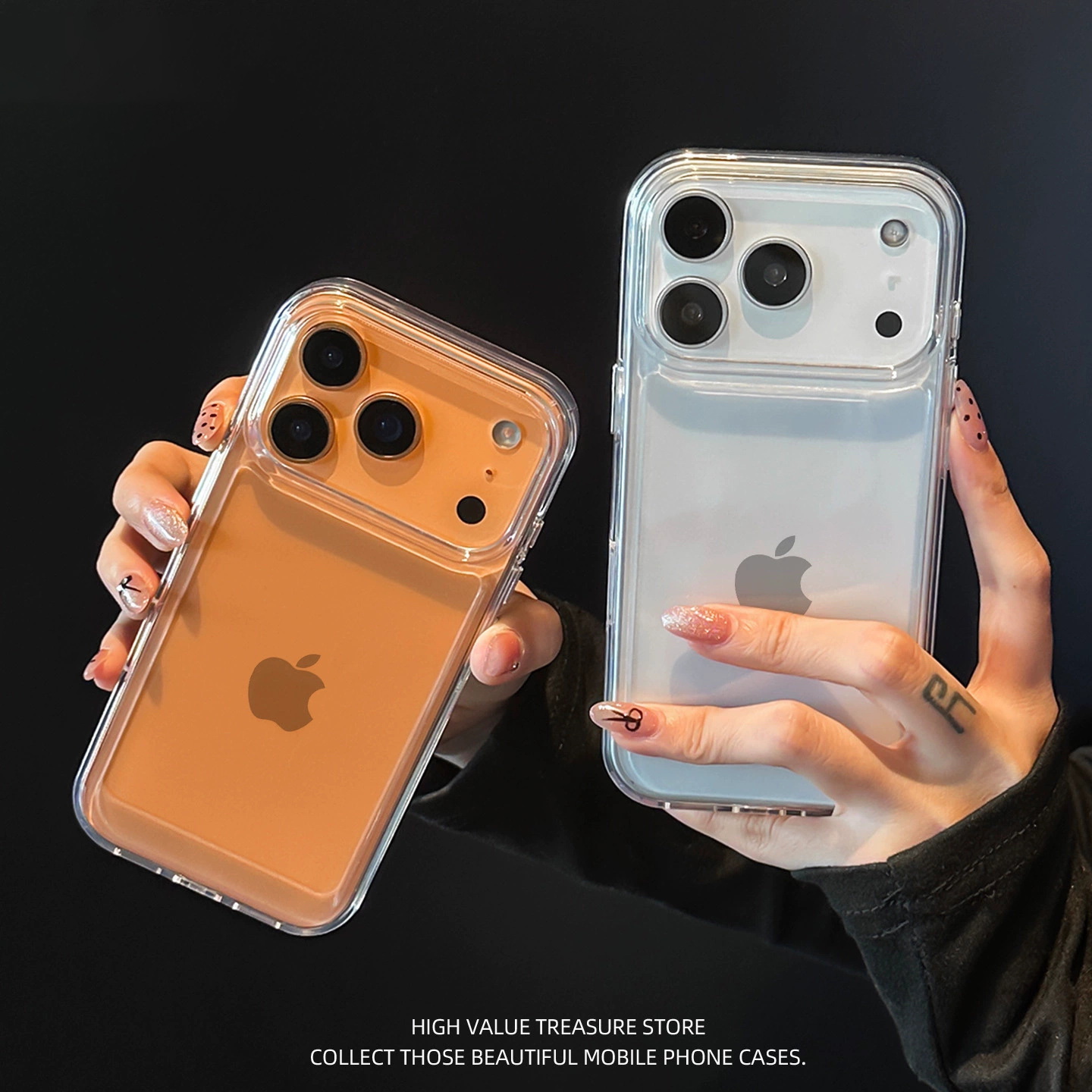 iPhone 17 Air 16 15 14 7 8 Plu - Clear Shockproof Bumper Case incelemesi ve fiyatı