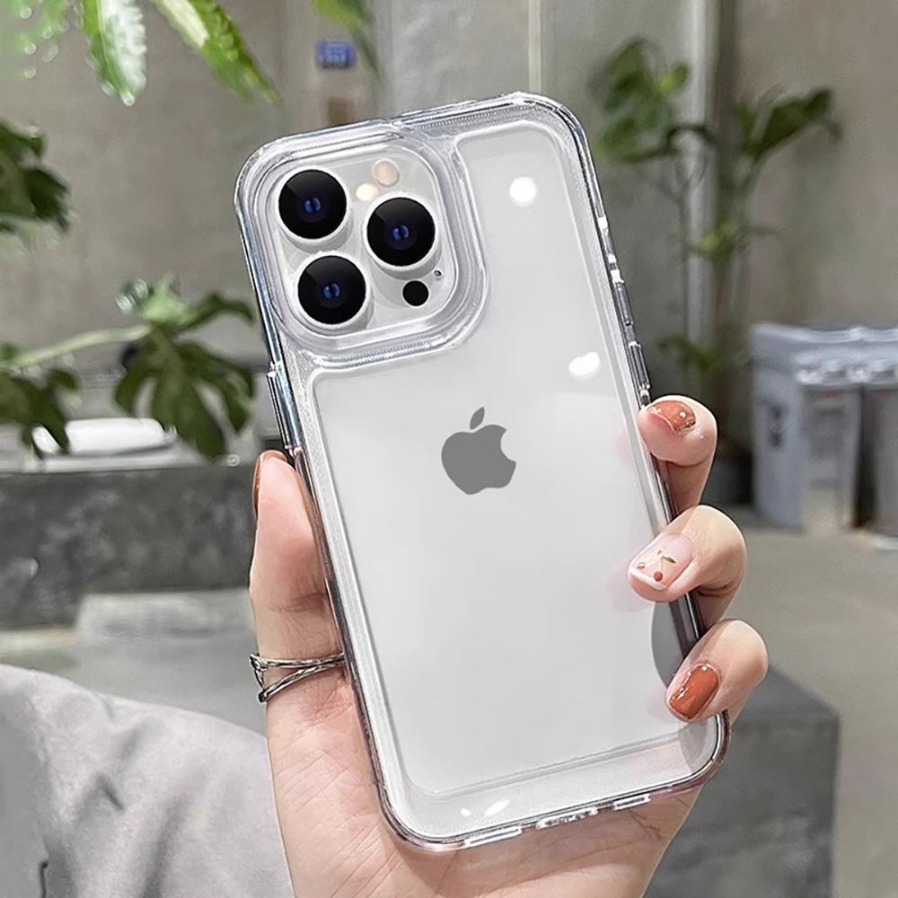 iPhone 17 Air 16 15 14 7 8 Plu - Clear Shockproof Bumper Case incelemesi ve fiyatı
