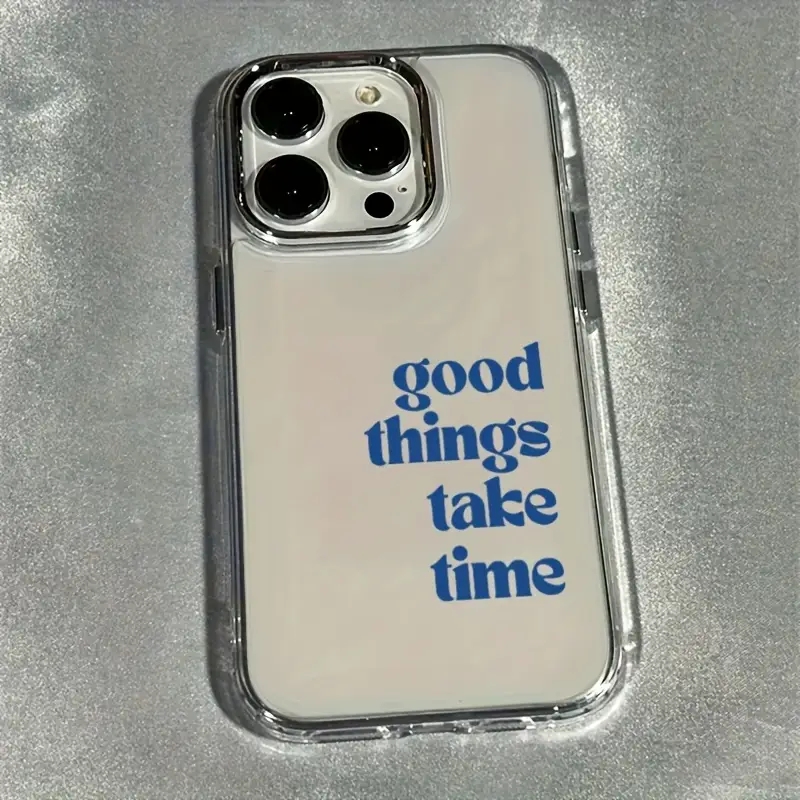 İyi Şeyler Zaman Alır Lens Çer - Clear Shockproof Bumper Case incelemesi ve fiyatı