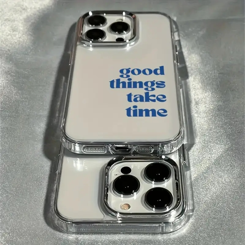 İyi Şeyler Zaman Alır Lens Çer - Clear Shockproof Bumper Case incelemesi ve fiyatı
