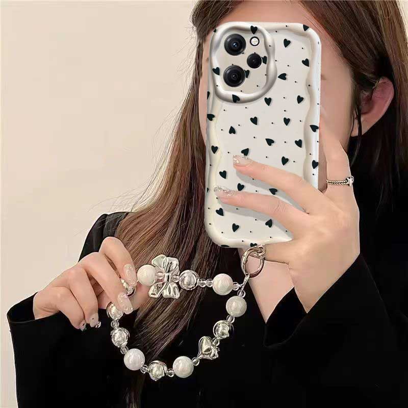 RENO 15 15F 14 PRO 14F 13F 12F - Cute Cartoon Wrist Strap Silicone Case incelemesi ve fiyatı