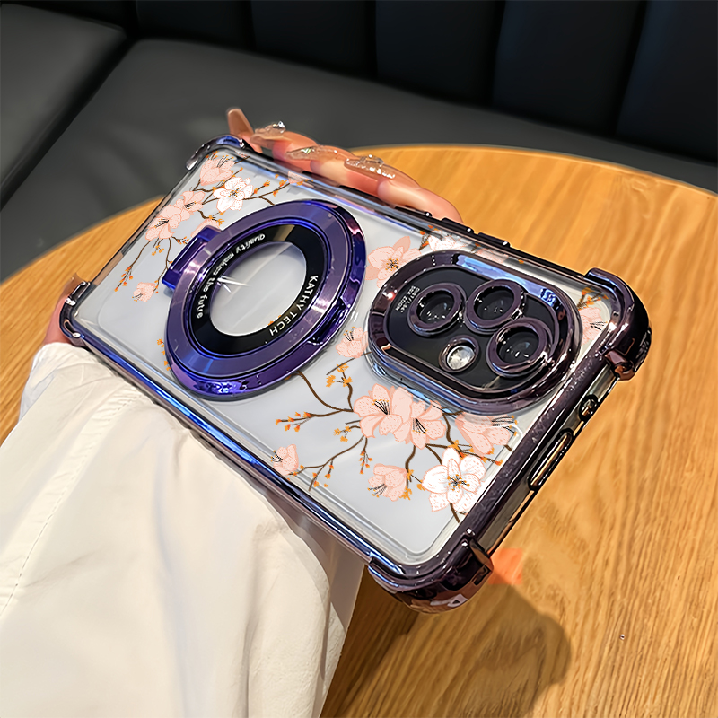 Çiçek Baskılı Telefon Kılıfı I - Clear Shockproof Bumper Case incelemesi ve fiyatı