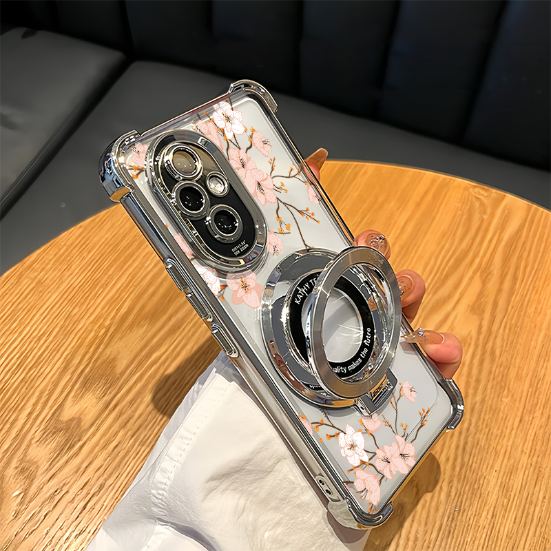 Çiçek Baskılı Telefon Kılıfı I - Clear Shockproof Bumper Case incelemesi ve fiyatı