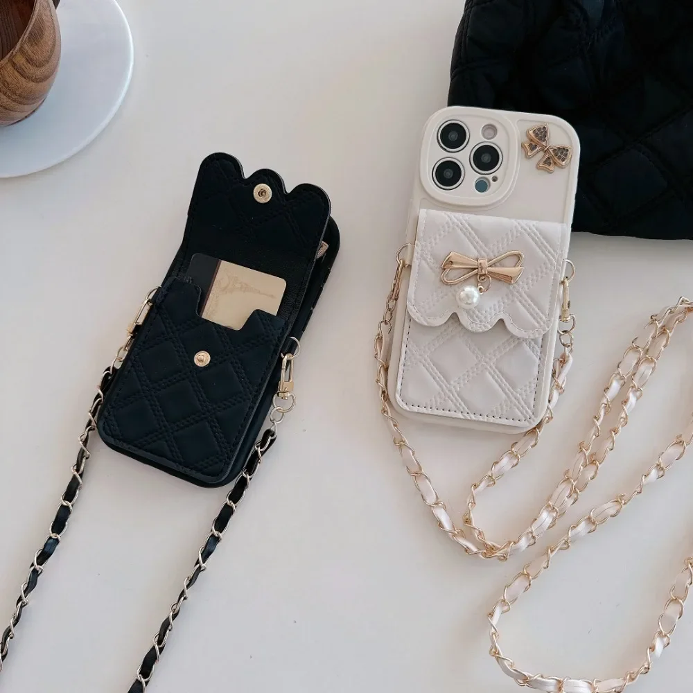 3D Fiyonklu Çapraz Askılı Kart - Leather Wallet Card Holder Phone Cover incelemesi ve fiyatı