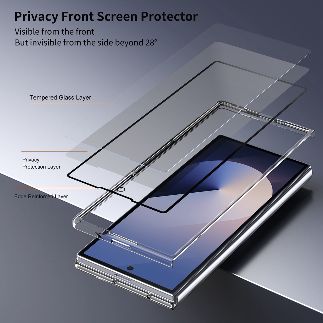 Gizlilik Korumalı Anti-Casus T - Anti Spy Privacy Glass Case incelemesi ve fiyatı