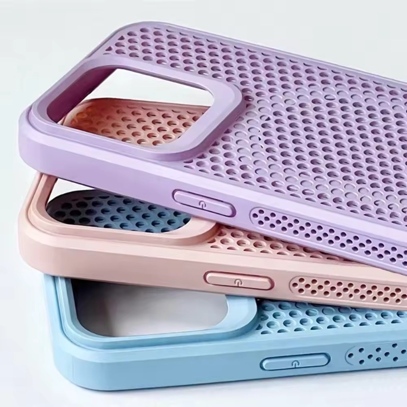 iPhone 18 17 16 14 15 13 12 11 - Heat Dissipation Mesh Breathable Case incelemesi ve fiyatı