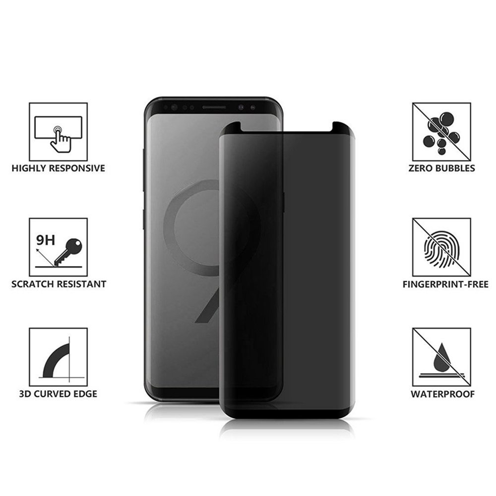 Samsung Galaxy S8 S9 Plus Note - Anti Spy Privacy Glass Case incelemesi ve fiyatı
