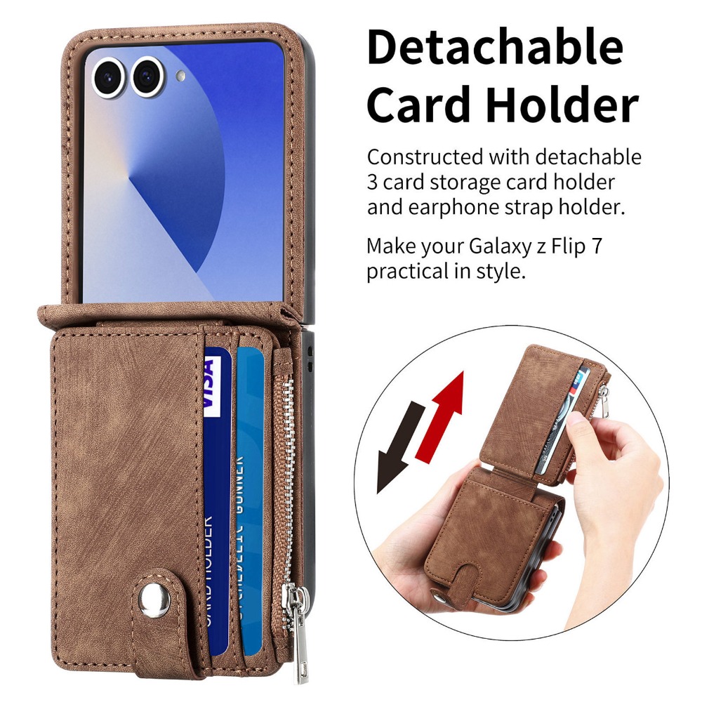 2-in-1 Detachable Card Holder  - Leather Wallet Card Holder Phone Cover incelemesi ve fiyatı