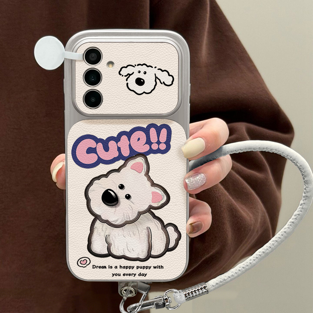 Sevimli Çizgi Film Köpek Kordo - Cute Cartoon Wrist Strap Silicone Case incelemesi ve fiyatı