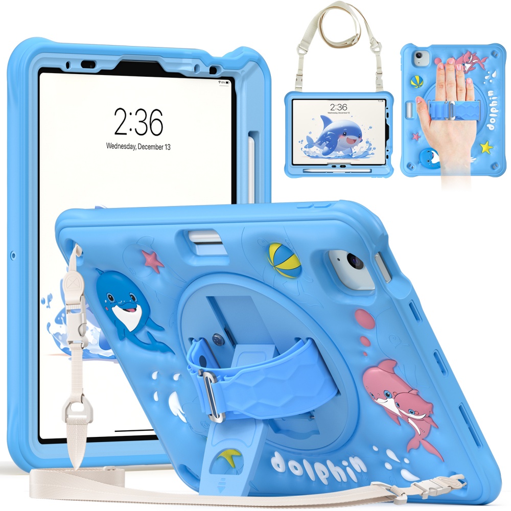 iPad Mini A17Pro Mini6 Çocukla - Cute Cartoon Wrist Strap Silicone Case incelemesi ve fiyatı
