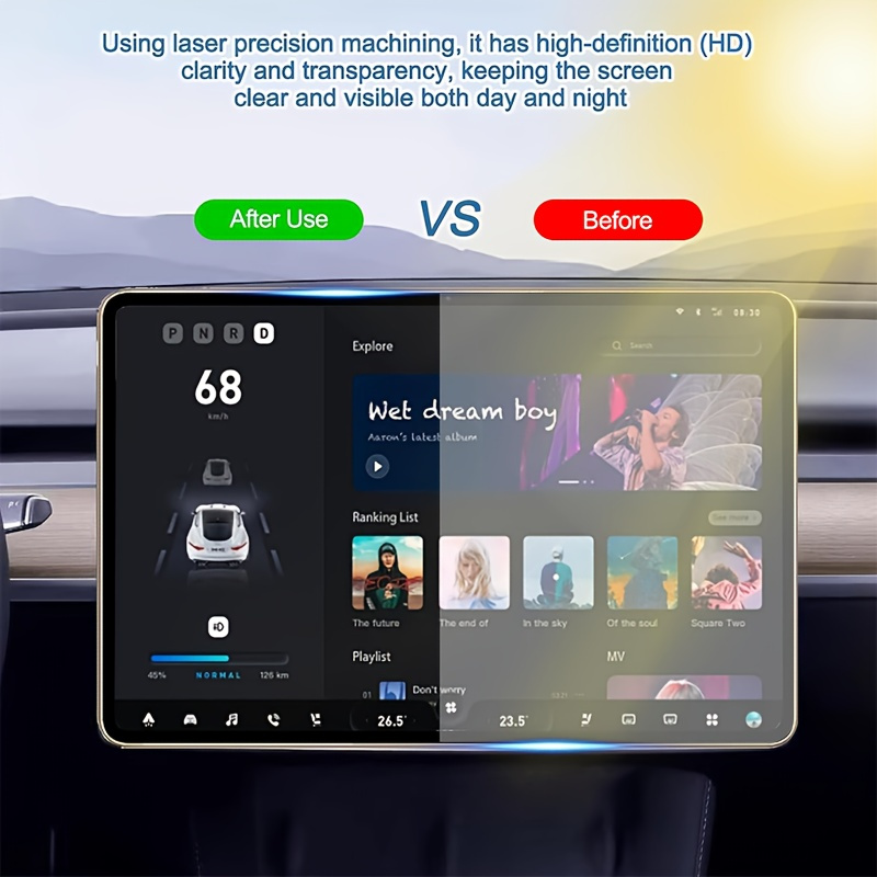 Tesla Model Y YL 2026 Juniper  - Matte Anti Glare Screen Protector incelemesi ve fiyatı