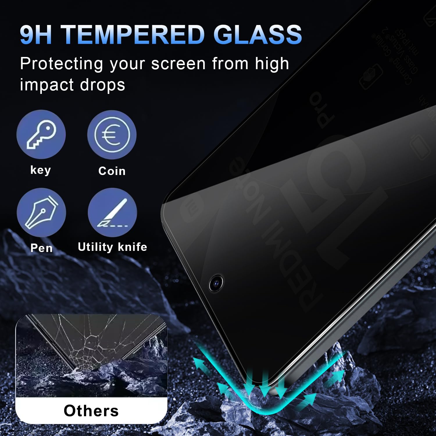 Anti Spy Ekran Koruyucu Xiaomi - Anti Spy Privacy Glass Case incelemesi ve fiyatı