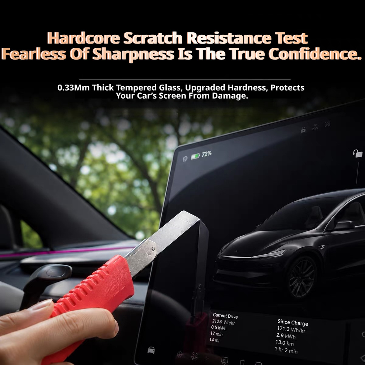 Zeekr 7X 2025-2026 13.02/16 İn - Matte Anti Glare Screen Protector incelemesi ve fiyatı