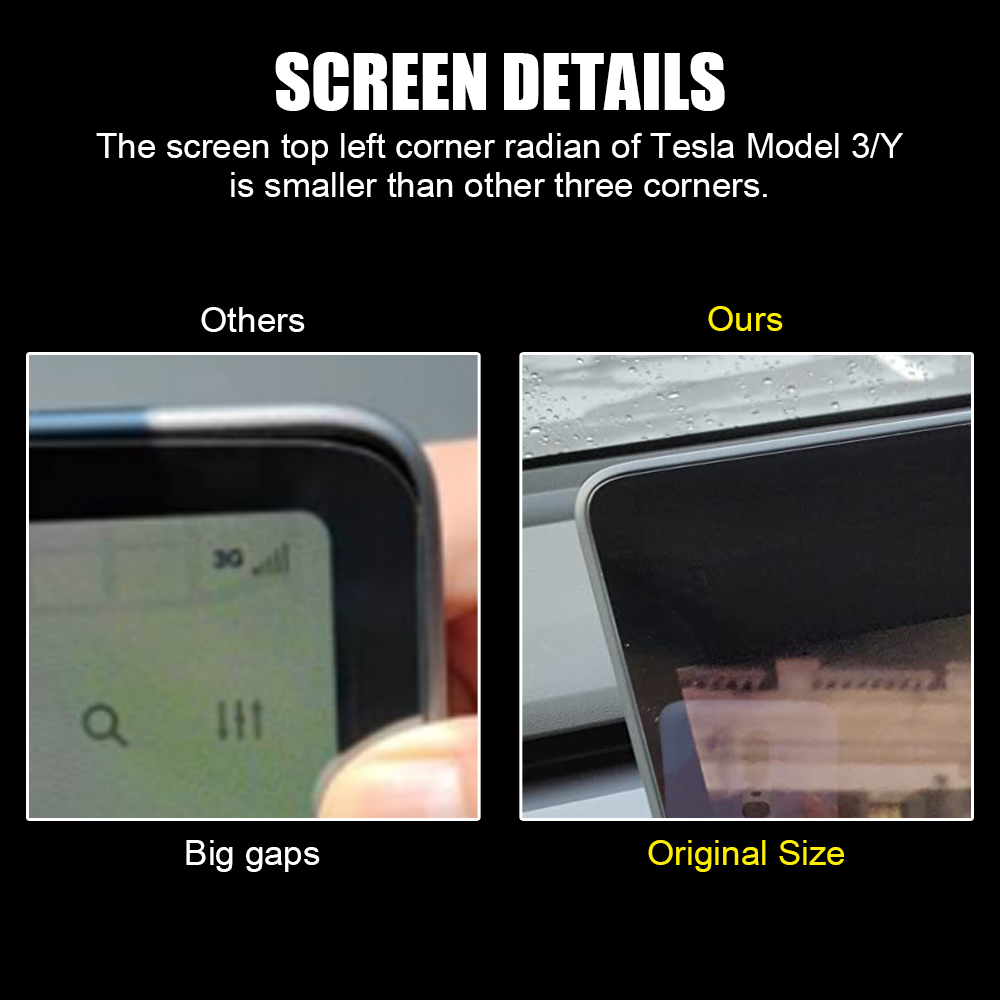 Tesla Model 3/Y 2021 için Mat  - Matte Anti Glare Screen Protector incelemesi ve fiyatı
